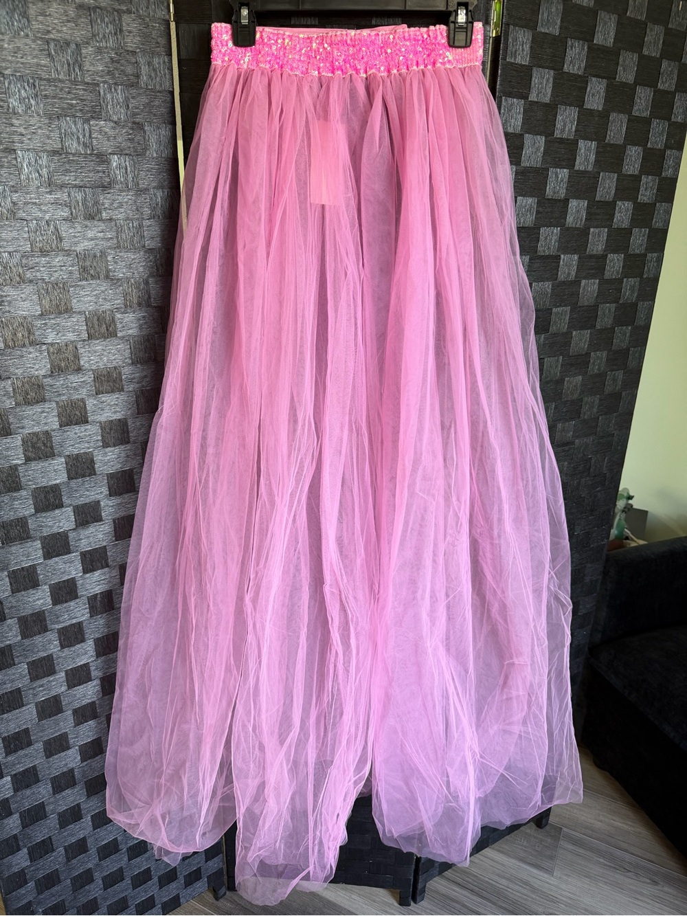 Pink Tulle Skirt